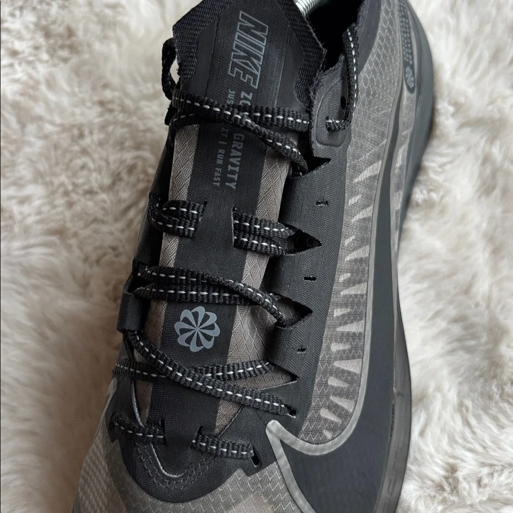 Nike‎ Zoom Gravity Black Anthracite size 13 mesh air running shoes